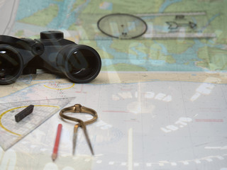 Navigation mit Seekarte
