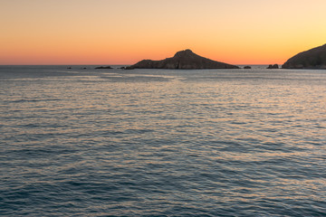 Le lever de soleil sur Gwin Z&eacute;gal