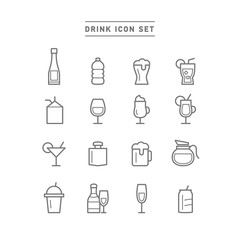 DRINK ICON SET