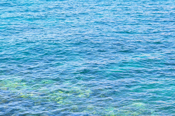 Ocean water texture background.Blue ocean surface.Sea water texture pattern.