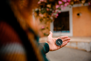 Compass, navigational compass, travel compass, lost compass,