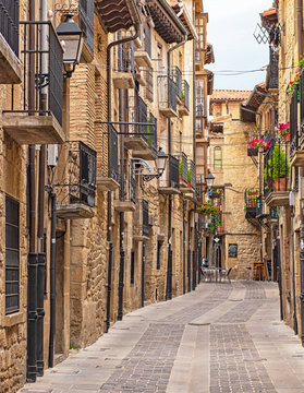 Historic old town of Laguardia, Spain