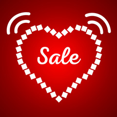 Love Fire Logo Design Element. Fire Heart Logo designs concept vector, Love Fire logo symbol icon.