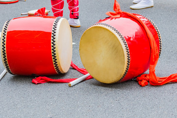 沖縄エイサーの太鼓