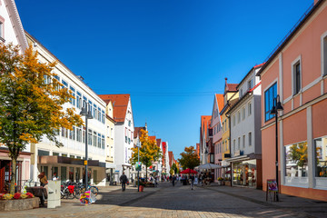 Fototapeta na wymiar Marktplatz, Ehingen, Baden-Württmberg, Deutschland 