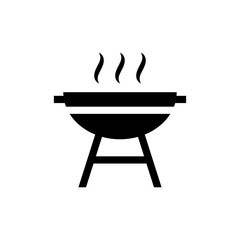 Barbeque icon trendy