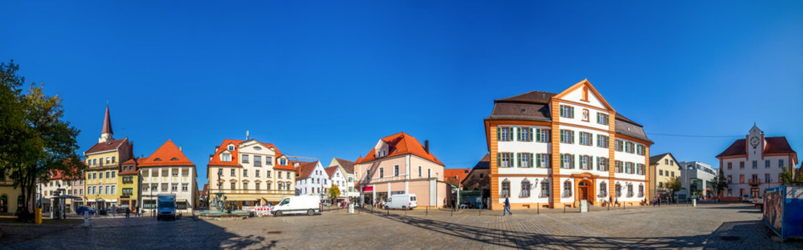 Marktplatz, Ehingen, Baden-W&uuml;rttmberg, Deutschland 