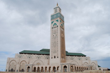 Hassan II Mosque in Casablanca, Morocco