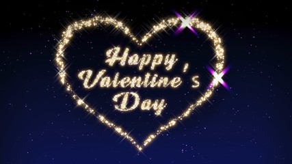 Fototapeta na wymiar valentines day celebration message illustration
