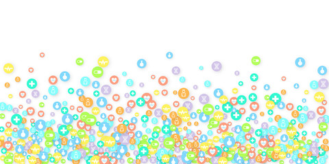 Pharmacy Background. Clinic Backdrop.