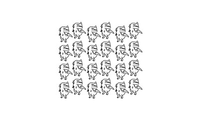 Alosaurus pattern texture