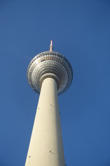 ドイツのベルリンの古くて新しく美しい街の風景