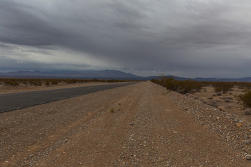 road in desert