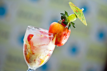 Drink com frutas