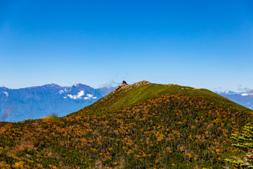 紅葉の金峰山