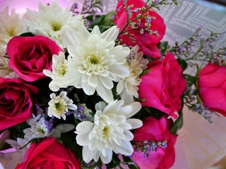 Flowers as a gift for a special person