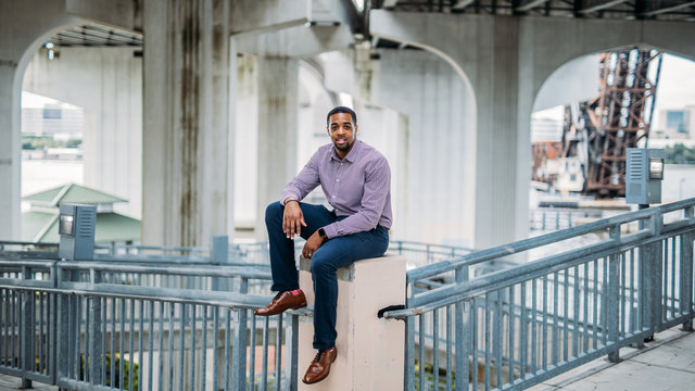 Business Man Working Hard