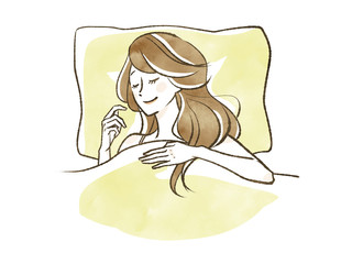 女性-睡眠