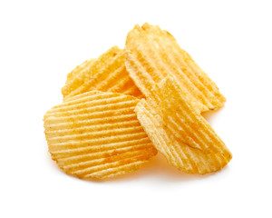 Potato Isolated on White Background