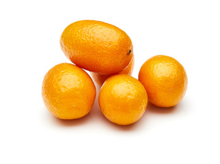 Kumquat Isolated on White Background