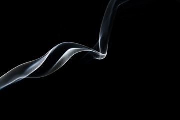 Smoke abstract / Smoke is a collection of airborne particulates and gases emitted when a material undergoes combustion or pyrolysis