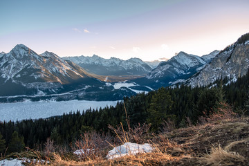Fototapeta premium mountains and lake