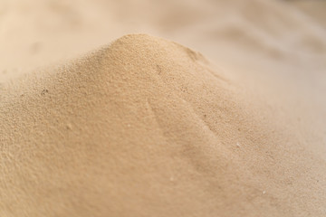 concept of sand mountain.