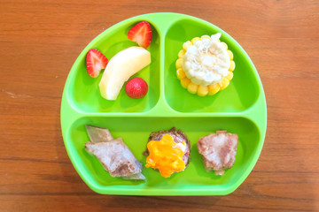 Baby Led Weaning (BLW) meal for Baby