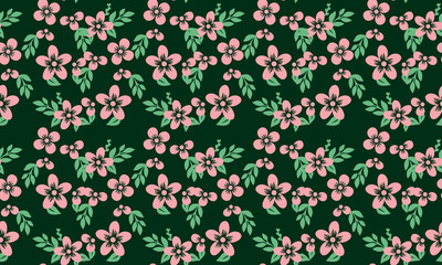 Antique floral pattern Background for valentine, with elegant leaf and floral concept.