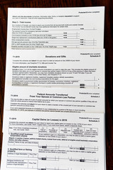 Fototapeta premium New Canada Revenue Agency Tax Forms