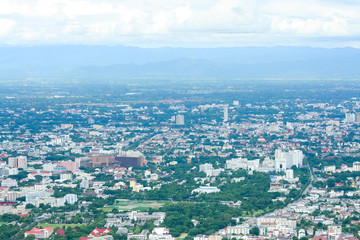 Obraz premium Over View of Chiangmai City