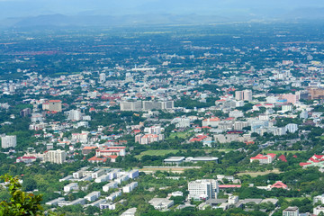 Over View of Chiangmai City
