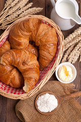 Frische Croissants