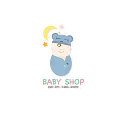 baby graphic icon symbol logo