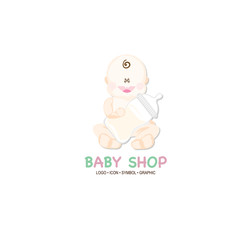 baby graphic icon symbol logo
