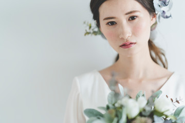 Naklejka premium 花嫁