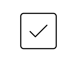 Check line icon