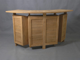 Classy Modern Luxury Wooden Table for Home Interiors Furniture in Isolated Background