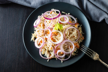 Image with sauerkraut.