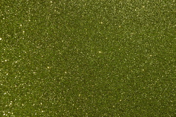 The surface that reflects the sunlight of the glittering sheet.