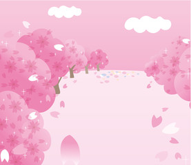 桜背景