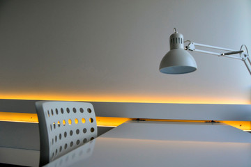 Electric Lamp By Wall