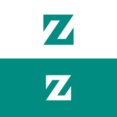 z letter logo design, z logo design with arrow concept 