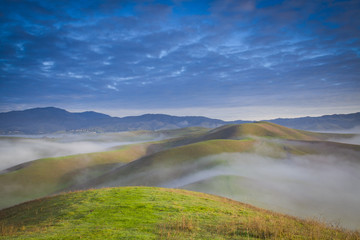 Morning Fog in Tri-Valley San Ramon