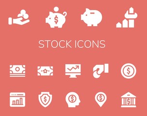 stock icon set