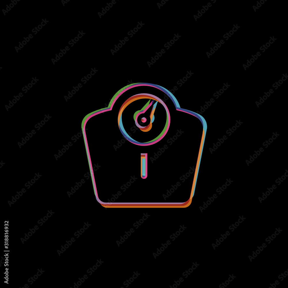 Sticker Weight Scale -  App Icon