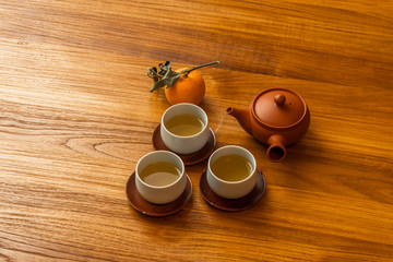 日本のほうじ茶　Japanese roasted tea (houji tea)