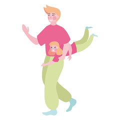 Obraz premium Parent and child