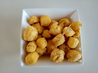 bowl of potato chips