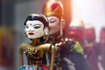 Character of Wayang Golek-Sundanese traditional puppet show.